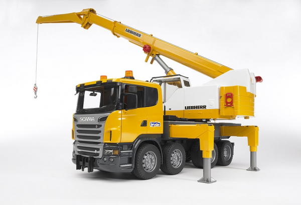 Scania Super 560R Liebherr Kran-LKW mit Light & Sound Modul